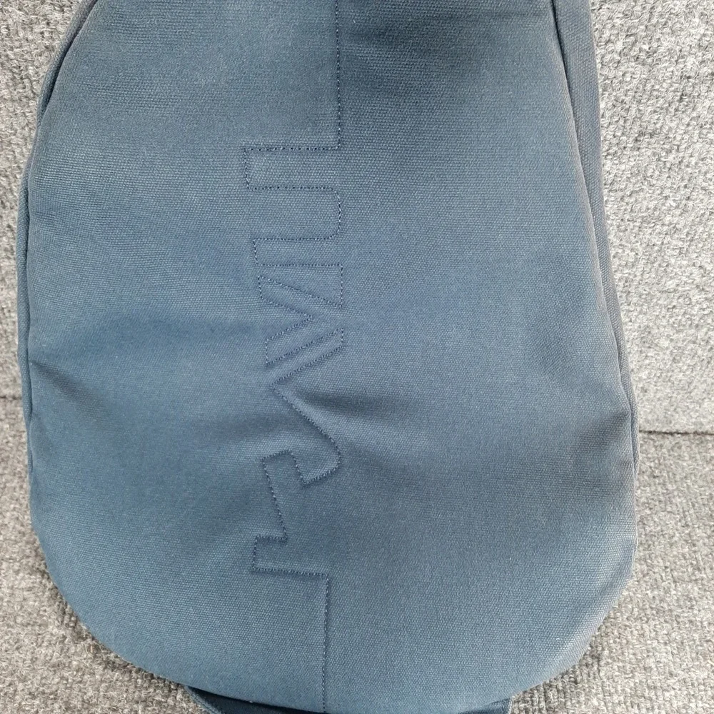 KAVU Rope Bag Sling Backpack OS Charcoal Gray Unisex Canvas Outdoor Bag